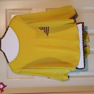 Yellow blouse
